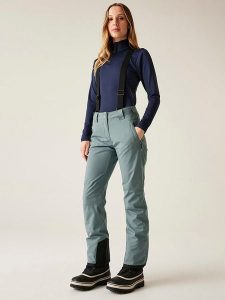 Dare 2b Spodnie narciarskie "Diminish" w kolorze niebieskim rozmiar: 32. Niebieskie spodnie sportowe Dare 2b, m, bez wzorów, narciarskie. Za 236,05 zł.