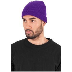 Czapka Flexfit heavyweight. Fioletowe czapki FLEXFIT, bez wzorów. W wyprzedaży za 30,00 zł.