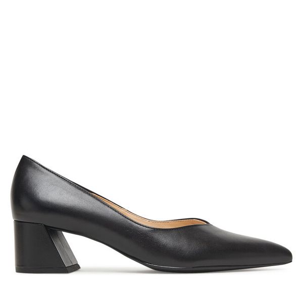 Czółenka HÖGL. Czarne czółenka HÖGL, bez wzorów, bez obcasa, bez zapięcia. Za 489,99 zł.