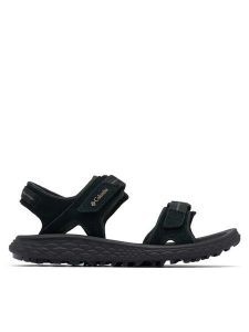 Columbia Sandały Konos™ Hiker 2-Strap 2121311 Czarny. Czarne buty trekkingowe Columbia, bez wzorów, ze skóry, bez obcasa, bez zapięcia. Za 223,99 zł.