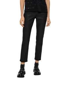 S.Oliver Dżinsy - Slim fit - w kolorze czarnym rozmiar: 38. Czarne jeansy s.Oliver, bez wzorów. Za 114,17 zł.