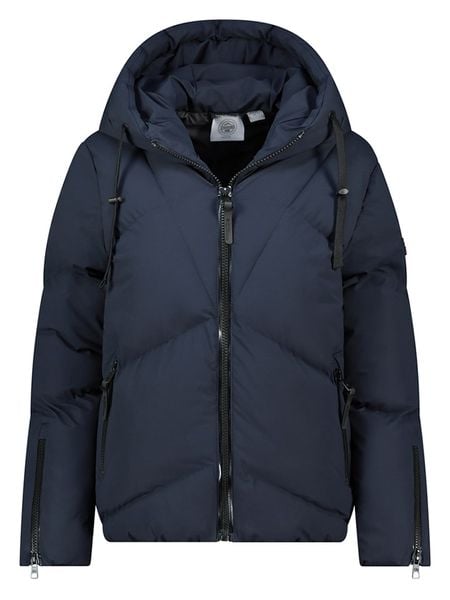 Geographical Norway Kurtka pikowana "Brenda" w kolorze granatowym rozmiar: L. Niebieskie kurtki Geographical Norway, l, bez wzorów, bez kaptura. Za 231,13 zł.