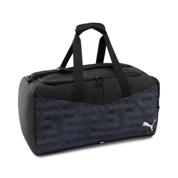 Torba podróżna Puma individualRISE Medium. Szare torby podróżne i sportowe Puma, bez wzorów, z materiału, na ramię. Za 134,99 zł.
