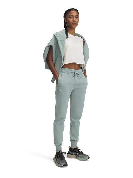 Under Armour Spodnie dresowe w kolorze turkusowym rozmiar: M. Niebieskie spodnie dresowe Under Armour, m, bez wzorów, z dresówki. Za 100,75 zł.