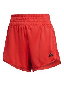 Adidas Szorty sportowe "Pacer" w kolorze czerwonym rozmiar: M 3. Czerwone spodenki sportowe ADIDAS, m, bez wzorów, outdoorowe. Za 84,99 zł.