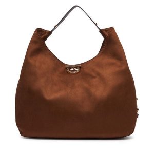 Torebka Liu Jo. Brązowe shopper bag Liu Jo, bez wzorów, bez dodatków. Za 679,99 zł.