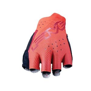 Rękawiczki RC PRO SHORTY - CZERWONE - L/10. Czerwone rękawiczki FIVE GLOVES, bez wzorów. Za 191,00 zł.