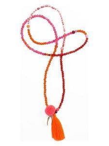 Overbeck and Friends Naszyjnik "Ibiza" ze wzorem - dł. 45 cm rozmiar: onesize. Naszyjniki Overbeck and Friends, metalowe. Za 86,45 zł.