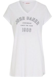 Długi T-shirt z czystej bawełny organicznej. Zielone golfy bonprix, bez wzorów, z bawełny, bez kołnierzyka, bez ramiączek. Za 54,99 zł.