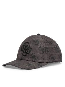 Guess Czapka z daszkiem AM9659 POL01 Czarny. Czarne czapki Guess, z aplikacjami, z poliesteru. Za 144,99 zł.