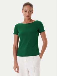 Tatuum T-Shirt Mikaja T2502.056 Zielony Regular Fit. Zielone t-shirty Tatuum, s, bez wzorów, z bawełny, bez kołnierzyka, bez ramiączek. Za 89,99 zł.