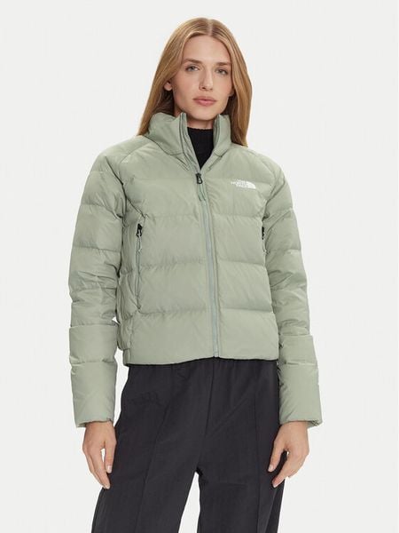 The North Face Kurtka puchowa Hyalite NF0A8E73 Zielony Regular Fit. Zielone kurtki The North Face, l, bez wzorów, z puchu, bez kaptura. Za 599,99 zł.