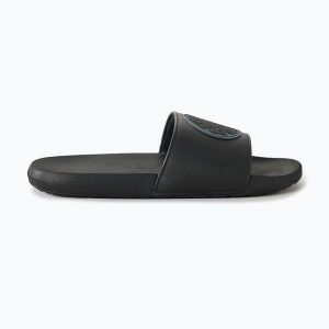 Klapki damskie Rip Curl Icons Bloom. Czarne klapki Rip Curl, bez wzorów, bez obcasa. Za 159,99 zł.