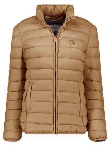 Geographical Norway Kurtka pikowana w kolorze jasnobrązowym rozmiar: XXL. Brązowe kurtki Geographical Norway, xxl, bez wzorów, bez kaptura. Za 113,90 zł.