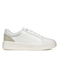 Geox Sneakersy w kolorze białym rozmiar: 39. Białe trampki Geox, bez wzorów, z materiału, bez zapięcia. Za 298,67 zł.