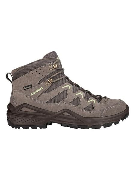 LOWA Buty turystyczne "Sirkos Evo GTX Mid Ws" w kolorze jasnobrązowym rozmiar: 37. Brązowe buty trekkingowe Lowa, z gore-texu, bez zapięcia. Za 260,99 zł.