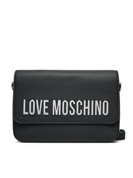 LOVE MOSCHINO Torebka JC4023PP1MKD000B Czarny. Czarne torebki klasyczne LOVE MOSCHINO, bez wzorów, ze skóry, bez dodatków. Za 469,99 zł.