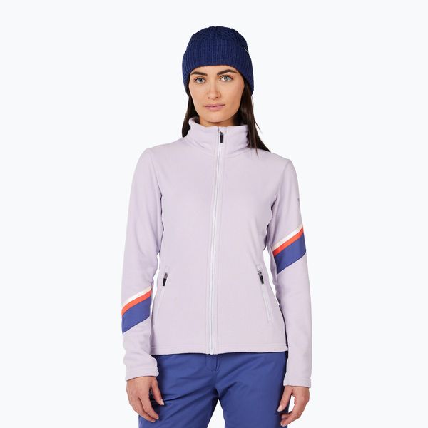 Bluza damska Rossignol Strawpile Fleece Fz. Fioletowe bluzy Rossignol, na zimę, bez wzorów, bez kaptura. Za 289,99 zł.