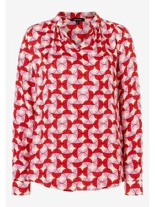 More & More Bluzka w kolorze jasnoróżowo-czerwonym rozmiar: 36. Brązowe bluzki More & More, s, bez wzorów, z wiskozy, klasyczne, bez kołnierzyka, bez ramiączek. Za 148,45 zł.