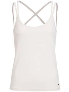 Herrlicher Top "Carolin" w kolorze białym rozmiar: L. Białe topy Herrlicher, l, bez wzorów, bez kołnierzyka, bez ramiączek. Za 72,45 zł.