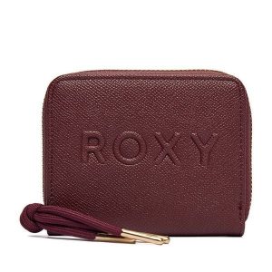 Portfel Roxy. Czerwone portfele Roxy, bez wzorów. Za 59,99 zł.