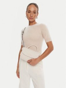 Guess Torebka Mirema HWWG96 31200 Biały. Białe torebki klasyczne Guess, z aplikacjami, ze skóry, bez dodatków. Za 339,99 zł.