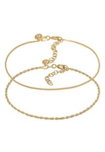 Elli PREMIUM Damski naszyjnik sznurkowy Venetian Basic Filigree regulowany wykonany ze srebra próby 925 Sterling Silver Bransoletki 1 ct. Szare bransoletki Elli PREMIUM, srebrne. Za 211,64 zł.