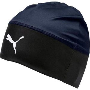 Czapka treningowa uniseks Puma Liga. Niebieskie czapki Puma, bez wzorów. Za 68,00 zł.