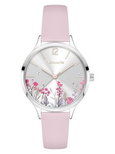 Tamaris Zegarek kwarcowy w kolorze srebrno-jasnoróżowym rozmiar: onesize. Różowe, analogowe zegarki Tamaris. Za 130,99 zł.