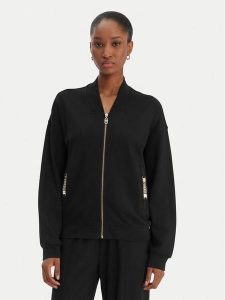 Liu Jo Sport Bluza TA6241 JS182 Czarny Regular Fit. Czarne bluzy Liu Jo Sport, s, bez wzorów, z wiskozy, bez kaptura. Za 382,99 zł.