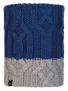 Buff Szal-koło w kolorze granatowo-szarym rozmiar: onesize. Niebieskie szaliki Buff, bez wzorów, z polaru. Za 97,45 zł.