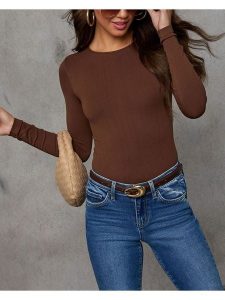 LA Angels Koszulka w kolorze brązowym rozmiar: M. Brązowe bluzki LA Angels, m, bez wzorów, bez kołnierzyka, bez ramiączek. Za 113,99 zł.