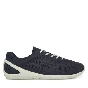 Półbuty ECCO. Niebieskie półbuty ecco, bez wzorów, bez obcasa, na płaskiej podeszwie, bez zapięcia. Za 439,99 zł.