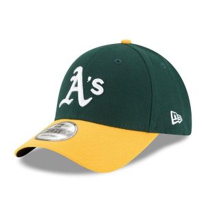 Czapka z daszkiem New Era MLB Oakland Athletics. Białe czapki New Era, bez wzorów, z materiału. Za 109,99 zł.