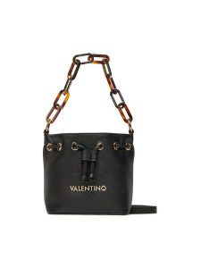 Valentino Torebka Bercy VBS7LM02 Czarny. Czarne torebki klasyczne Valentino, bez wzorów, ze skóry, bez dodatków. Za 409,99 zł.