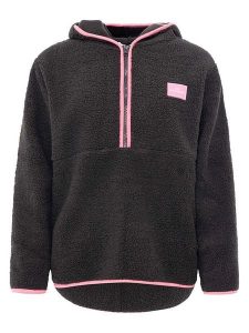 Zwillingsherz Bluza polarowa w kolorze czarnym rozmiar: XL. Czarne bluzy Zwillingsherz, xl, bez wzorów, z polaru, bez kaptura. Za 130,99 zł.