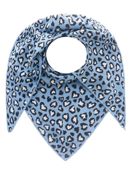 Zwillingsherz Chusta trójkątna w kolorze błękitno-czarnym - 200 x 100 cm rozmiar: onesize. Czarne apaszki i chusty Zwillingsherz, bez wzorów, z bawełny. Za 187,52 zł.