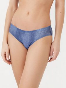 Chantelle Figi klasyczne Soft Stretch C11D30 Niebieski. Niebieskie figi Chantelle, bez wzorów, z syntetyku. Za 69,99 zł.