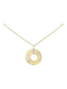 Revoni Złoty naszyjnik z diamentową zawieszką - dł. 42 cm rozmiar: onesize. Żółte naszyjniki Revoni, z diamentem, złote. Za 630,99 zł.