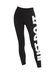 Nike Sportswear Legginsy w kolorze czarnym rozmiar: S. Czarne legginsy Nike Sportswear, bez wzorów, z podwyższonym stanem. Za 105,14 zł.