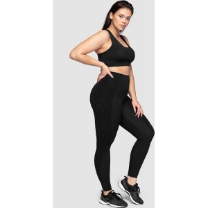 Legginsy treningowe z wysokim stanem 4FPro SPDF414 - czarny. Legginsy marki 4f. Za 179,99 zł.