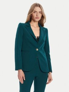 Rinascimento Marynarka CFC0126224003 Zielony Regular Fit. Zielone marynarki i żakiety Rinascimento, xl, bez wzorów, z syntetyku. Za 539,99 zł.