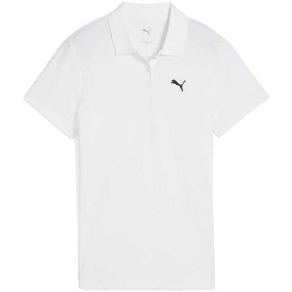 Koszulka Puma Ess Polo, Kobiety. Białe koszulki sportowe Puma, bez wzorów, z bawełny, bez ramiączek. Za 190,00 zł.