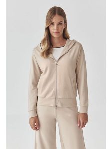 TATUUM Bluza "Anubi" w kolorze beżowym rozmiar: S. Brązowe bluzy Tatuum, s, bez wzorów, bez kaptura. Za 187,96 zł.