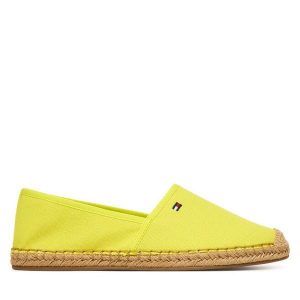 Espadryle Tommy Hilfiger. Zielone espadryle TOMMY HILFIGER, bez wzorów, bez obcasa. Za 249,99 zł.