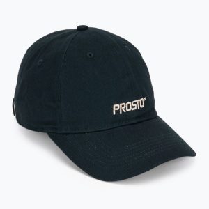 Czapka z daszkiem PROSTO Infinity. Niebieskie czapki Prosto, bez wzorów, z bawełny. Za 94,99 zł.