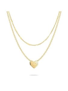 Liebeskind Pozłacany naszyjnik - dł. 46 cm rozmiar: onesize. Żółte naszyjniki Liebeskind, pozłacane. Za 165,99 zł.