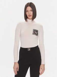 Liu Jo Sweter 5F3086 MS49I Różowy Regular Fit. Czerwone swetry klasyczne Liu Jo, m, z wiskozy, bez kołnierzyka. Za 549,99 zł.