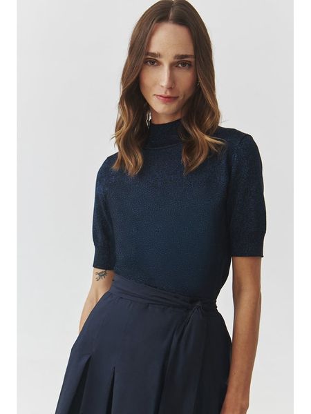 TATUUM Sweter "Lu" w kolorze granatowym rozmiar: M. Niebieskie swetry oversize Tatuum, m, bez wzorów, bez ramiączek. Za 157,35 zł.