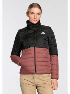 The North Face Kurtka pikowana w kolorze bordowo-czarnym rozmiar: XS. Czarne kurtki The North Face, xs, bez wzorów, bez kaptura. Za 461,21 zł.